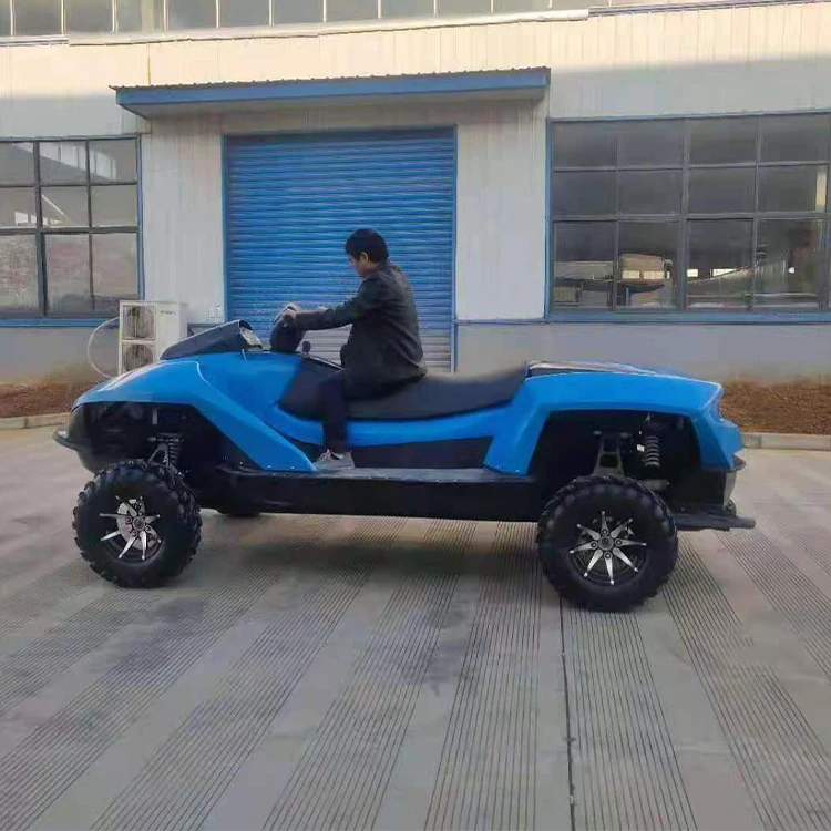 High Quality 4x4 Amphibious ATV Quad 1400cc Cheap All Terrain Vehicle 4 Stroke Engine Manufactured China for Off-Road Adventures