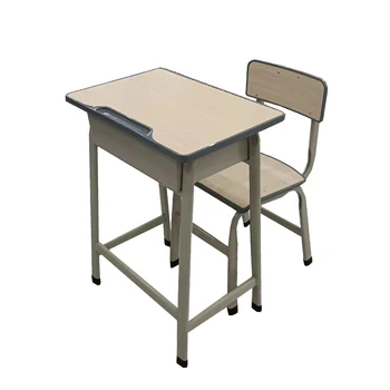 Adult classroom kids folding student desk chair combo for study learning table school furniture