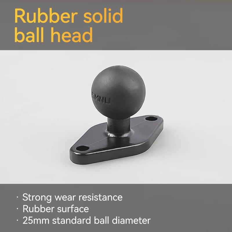 Mobile Phone Holder Motorcycle Ball Head Hose Phone Stand Holder for Motorcycle Phone Stand Rhombus Ball Head Base