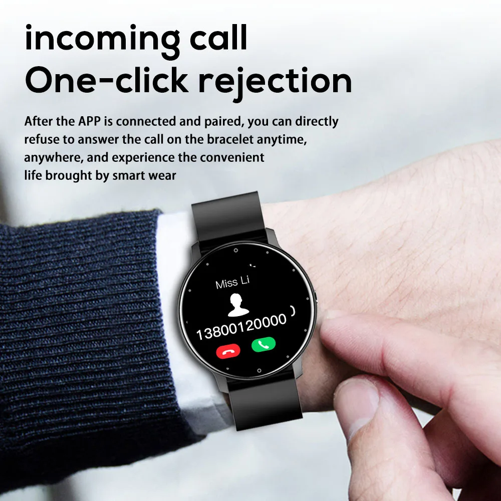 Zl02d Smart Watch Men Women Waterproof Heart Rate Fitness Tracker Men's  Sports Smartwatch For Apple Android Xiaomi Huawei Zl02 - Smart Watches -  AliExpress