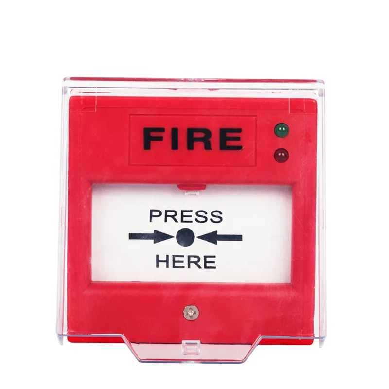 Заводская противопожарная Аварийная Кнопка 24 В постоянного тока сбрасываемая ручная кнопка вызова