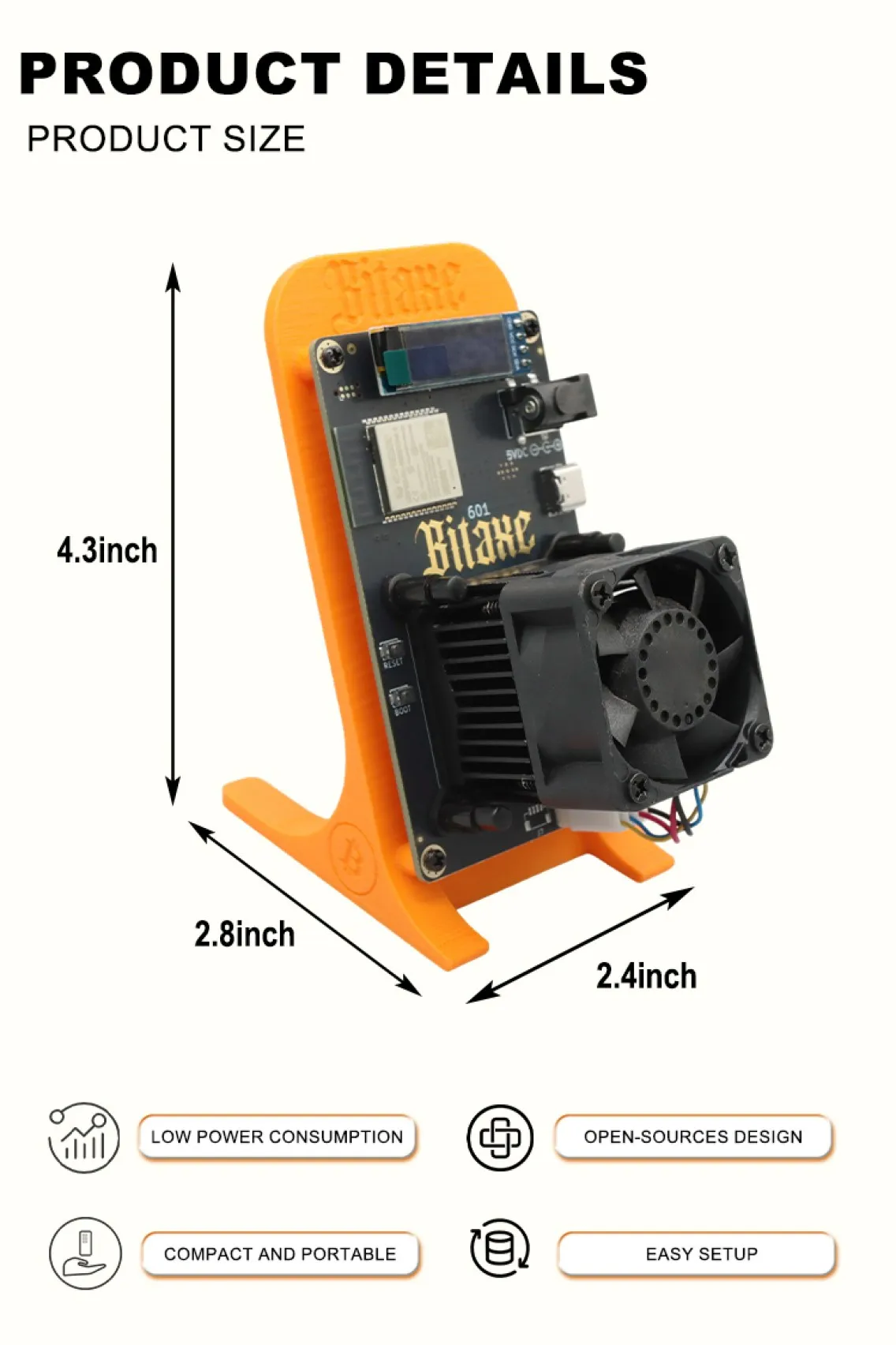 ASLminer Best Sale Bitaxe NerdQaxe++ Hydro 4.8T High-Efficiency BTC Miner  Bitcoin Mining Machine with High Profitability