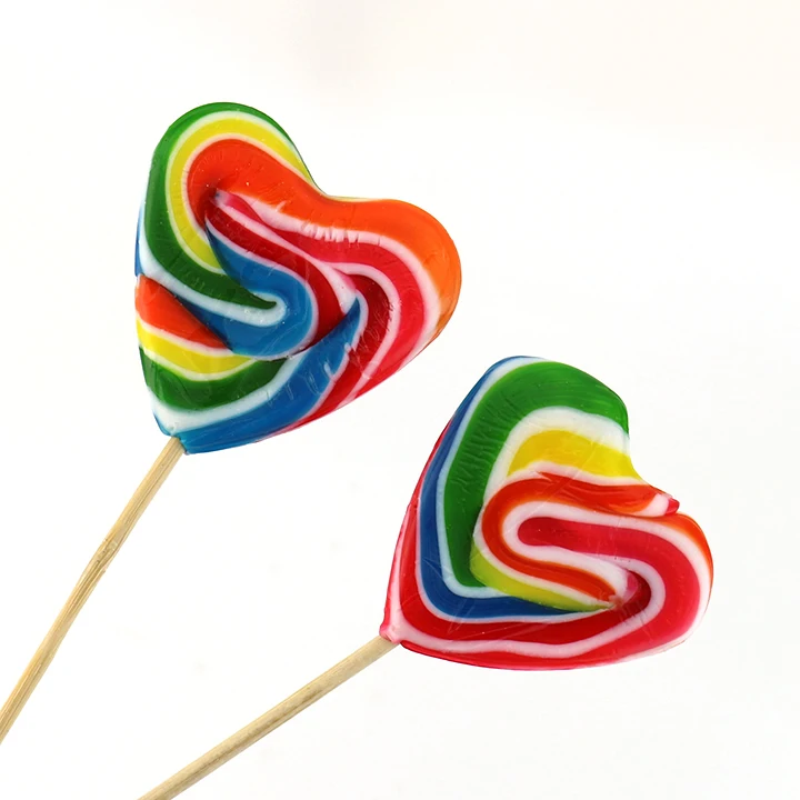 Rainbow Lollipop
