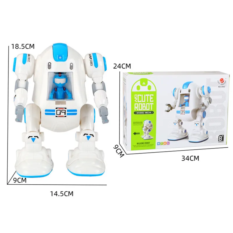 Self Assembly Kid Mini B O Cute Intelligent Education Toy Moving Robot