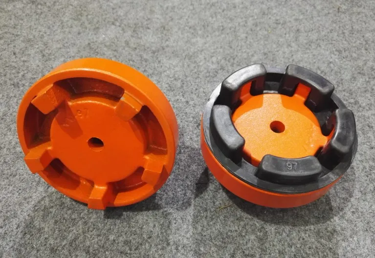 Mighty Manufacturers Good Price NM Flexible Couplings Drum Type Motor Rubber Pump Steel Flange  Sleeve Crown Gear Shaft Coupling