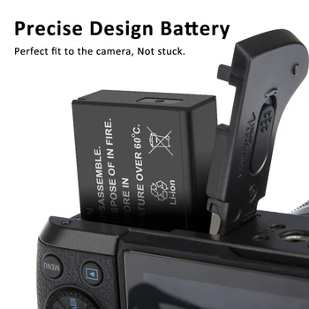 KingMa Replacement Battery LP-E17 LP E17 for Canon EOS M3 M5 M6 77D 200D 750D 760D 800D 8000D 9000D Rebel T6i T7i SL2 Kiss X8i detail image
