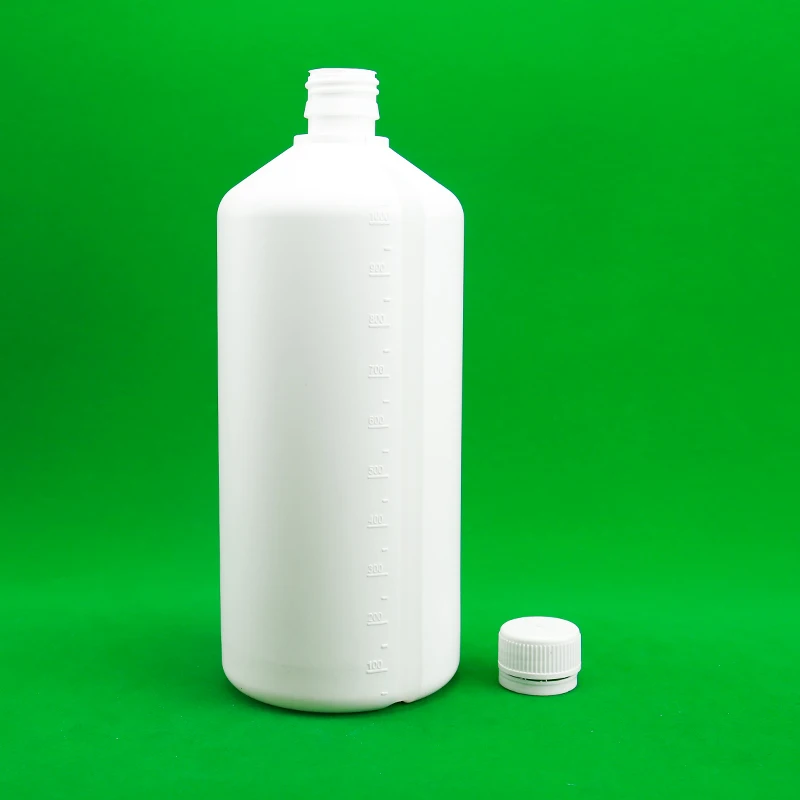 product 1kg chemical reagent bottle organic solvent storage container thick hdpe plastic with free ldpe screw cap 1000ml-29