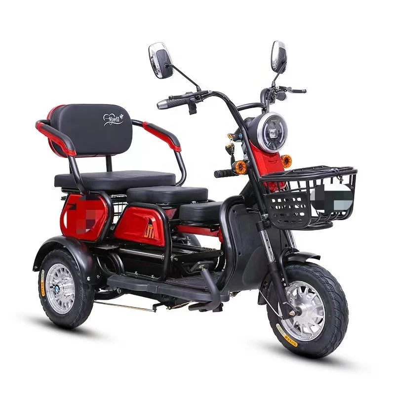 Triciclo electrico,Scooter batería de 48V20A/800W,60KM, Triciclo