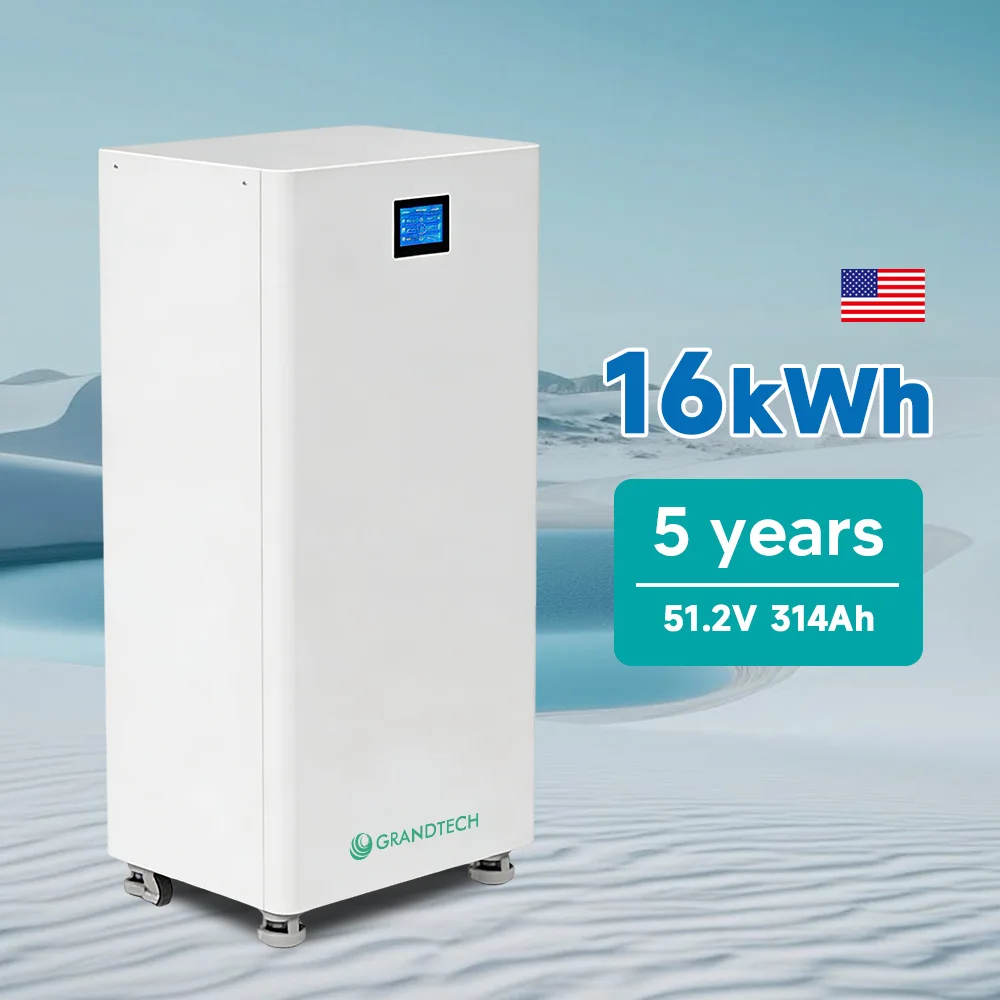 Акумуляторна батарея LiFePO4 класу А, 51,2 В, 314 А·год, 16 кВт·год, понад 6500 циклів, літій-іонна акумуляторна стіна Powerwall для домашньої системи зберігання сонячної енергії