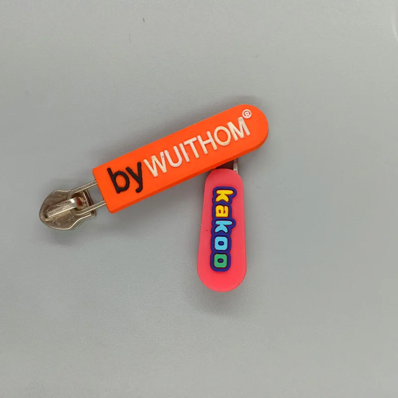 Custom 2d Logo Pvc Badge Heat Press Pvc Patch Customize Design Clothing