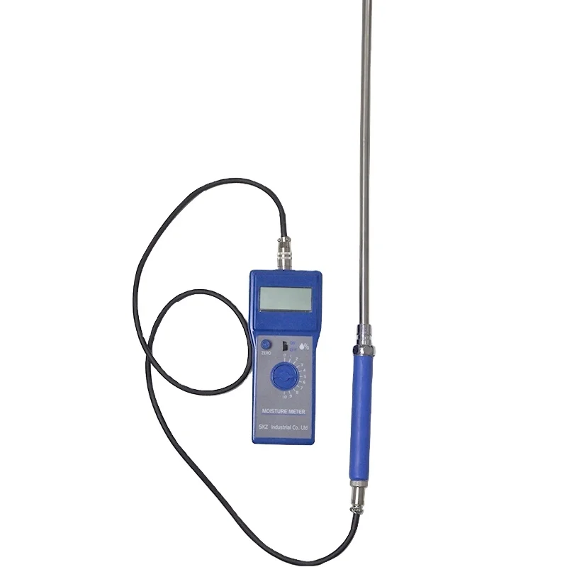 Portable Digital Coal Moisture Meter with Extended Wire and 600mm Probe