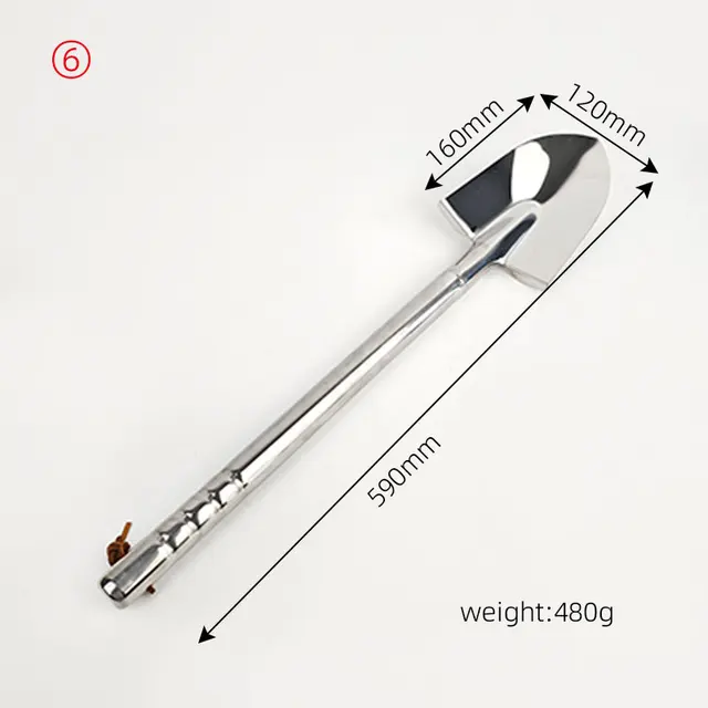 Professional Stainless Steel Shovel Set Various Sizes for Garden Plant Care and Landscaping