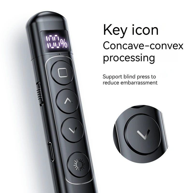 Laser Pointer for Teachers Course Remote Control TYPE-C ABS Class 4 Laser Pointers