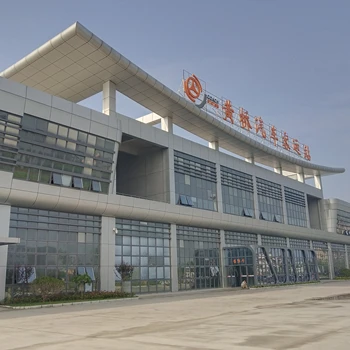 Precast Steel Bus Station/railway Station Can Design Drawings According to Requirements.