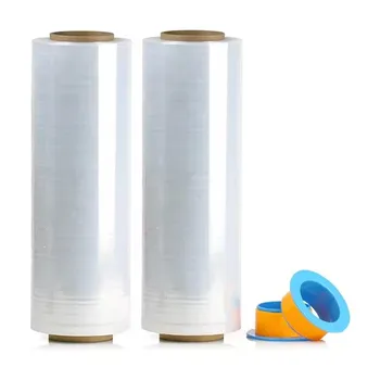 Manufacturers Custom Transparent PE Stretch Film for logistics product packaging