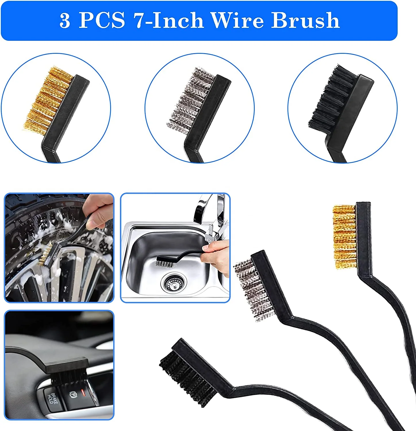 Loiezuir Kit Nettoyage Voiture 10 Pièces – Detailing Complet Intérieur & Extérieur – Microfibre, Éponges, Brosses & Accessoires Pro