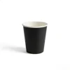 Vaso de papel de 9 oz * 10 unidades * Negro