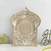 Golden 7 inch plate*8pcs