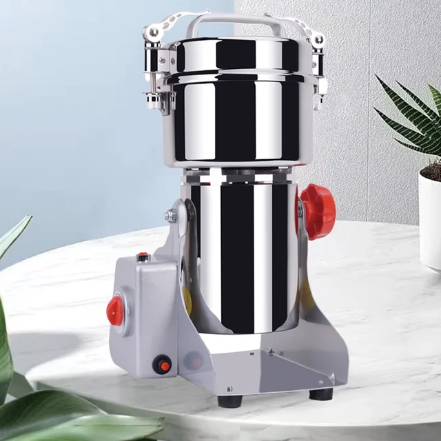 500g Commercial Wholesale Pepper Flour Wheat Rice Mills Herb Grinder Electric Powder Grinding Machine