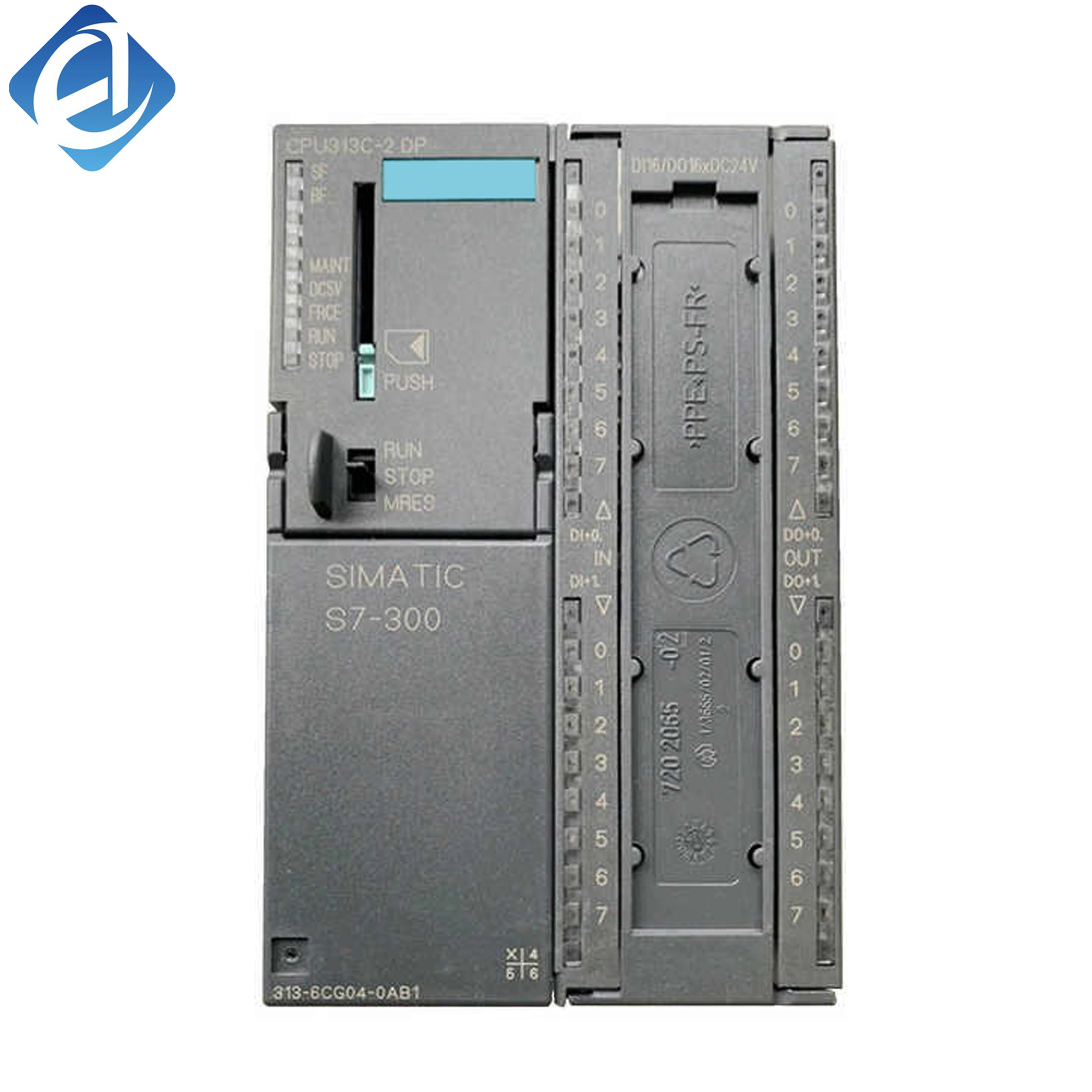New Original 6ES7 313-6CG04-4AB2 6ES7313-6CG04-4AB2 S7-300 compact CPU module. Integrated digital I/O functions, stable logic operation, convenient bus networking, strong anti-interference suitable for small and medium industrial equipment 