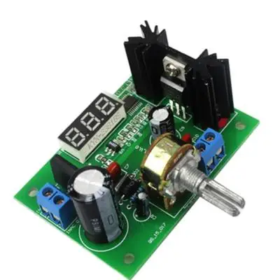 Adjustable Voltage Regulator Step-down Lm317 Power Supply Module Led