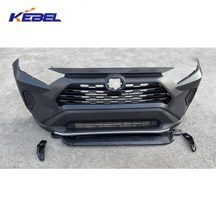 KEBEL Auto Body Parts Automotive Bumper Assembly OEM Car Front Bumper Kit for Toyota RAV4 2021 2022 2023