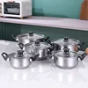 Manche noir argenté-16-24 cm, lot de 10 pièces, 8 lots/boîte