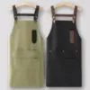 Black+Light green canvas adjustable strap