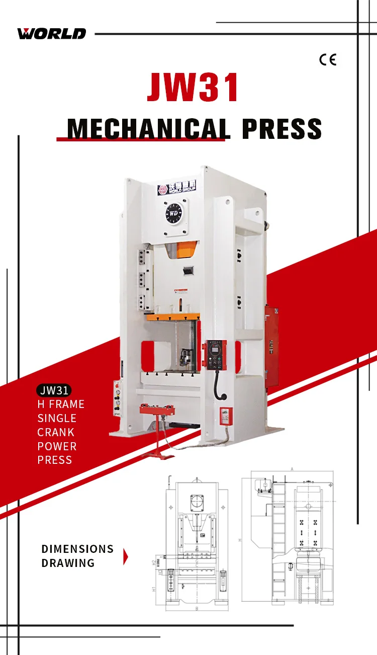 200T Pneumatic Punching Machine Power Press Mechanical Power Press Price