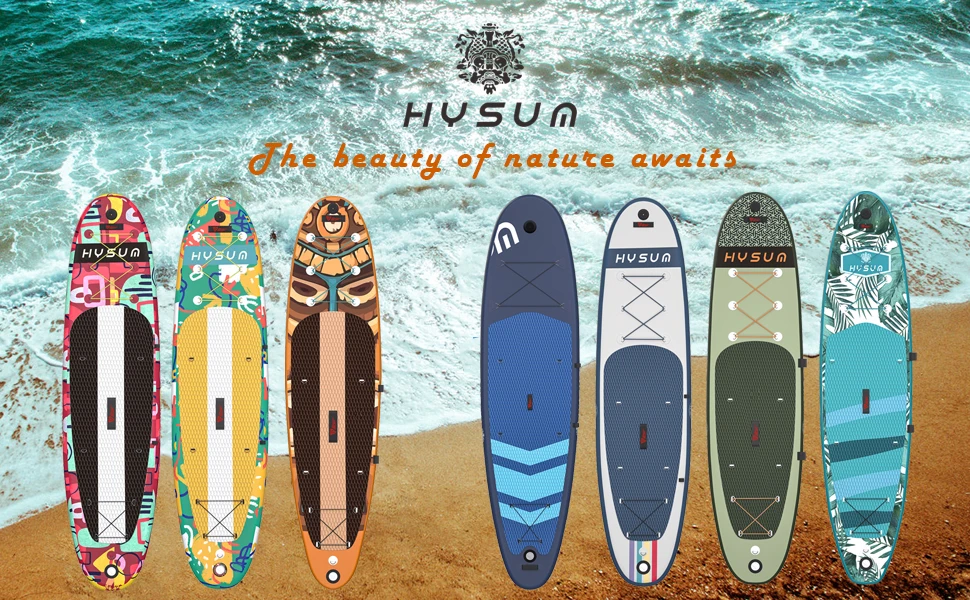 Hysum 2023 New Designinflatable Paddle Board Wooden Sup - Buy Paddle ...