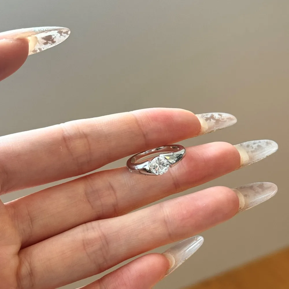 KAKODIY Antique Jewelry 925 Sterling Silver Engagement Women's Wedding Matte Star Oval Ring detail 5