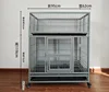 95-model gray single door display stand