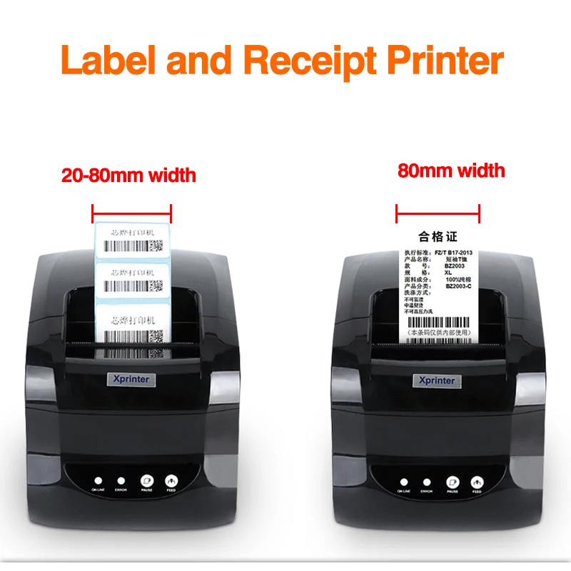 nouveau lancement xprinter xp-365b imprimante 80mm pas cher thermique prix  imprimante lancement imprimante thermique