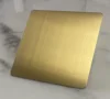 Brushed yellow titanium gold