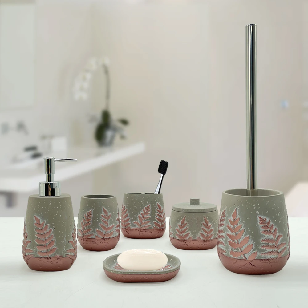 Finished Product Inspection Novel Cement Bath Sets Concrete Clay