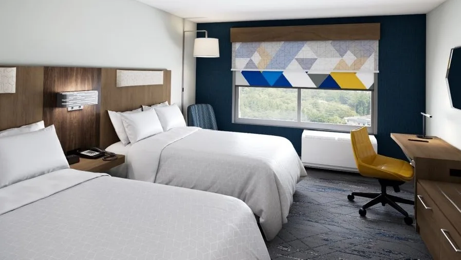 Grt6234 Hotel Furniture Used For Holiday Inn Express Formula Blue