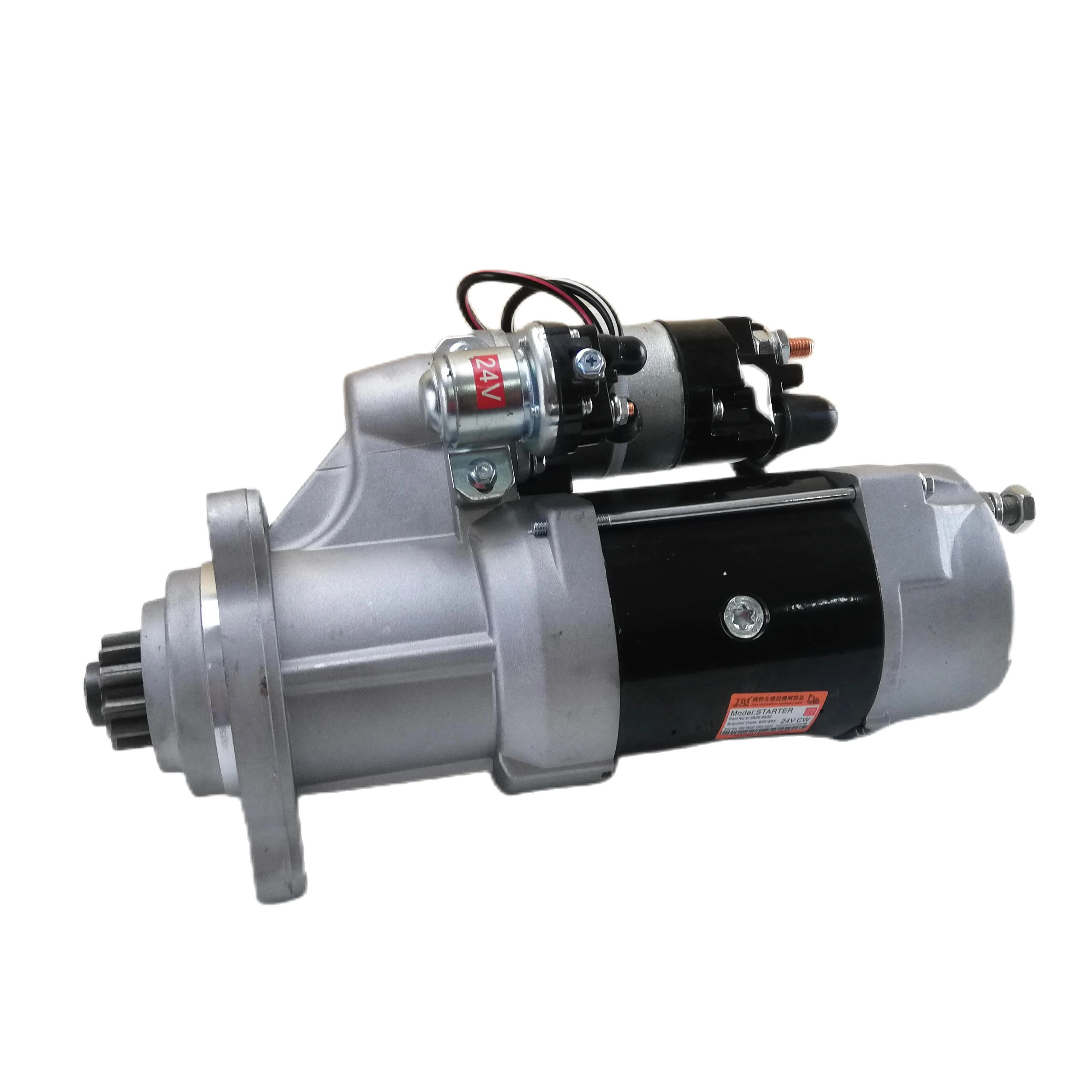 6LT 6D114 PC300-8 Starter Motor 24V 12T 8.5KW 2004-2009 02T911023 5256984 5304291 for Cummins Diesel Engine Parts - Gupta Tractor Spares Co.
