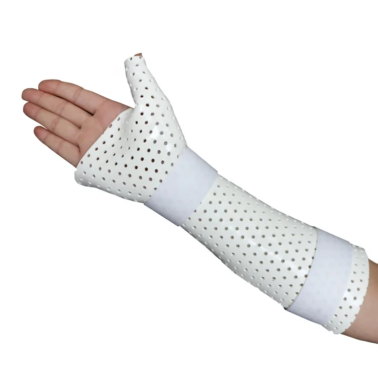 Reusable Low Temperature Thermoplastic Splint for Orthopedic Physiotherapy Rehabilitation