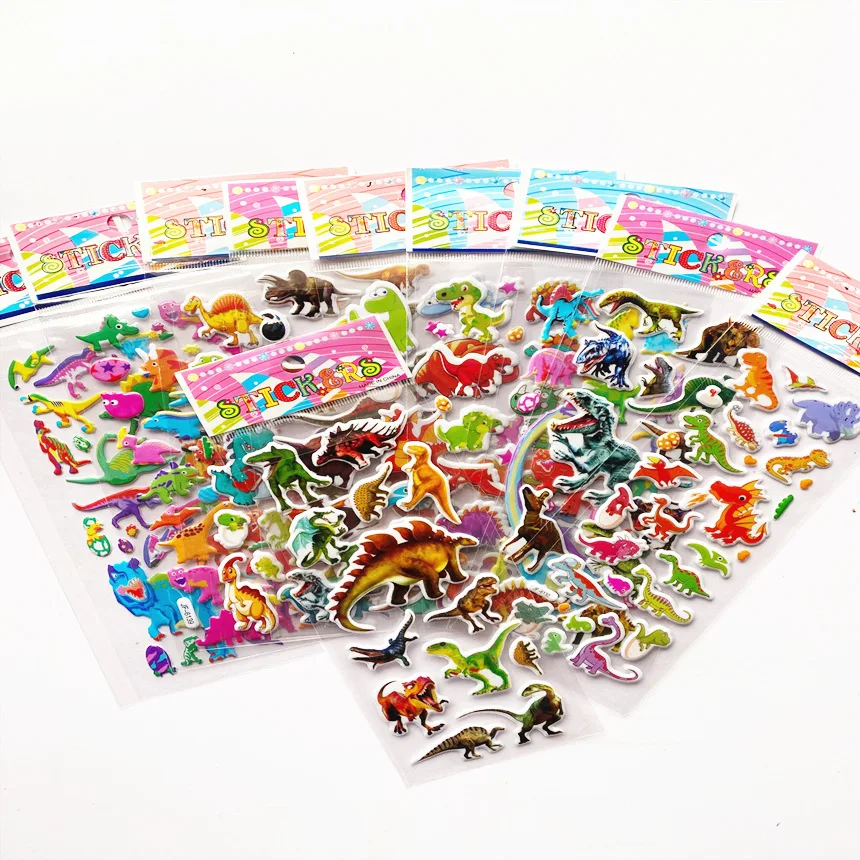 1000+ Type 30 Sheets Kids Stickers 3d Puffy Bulk Stickers For Girl