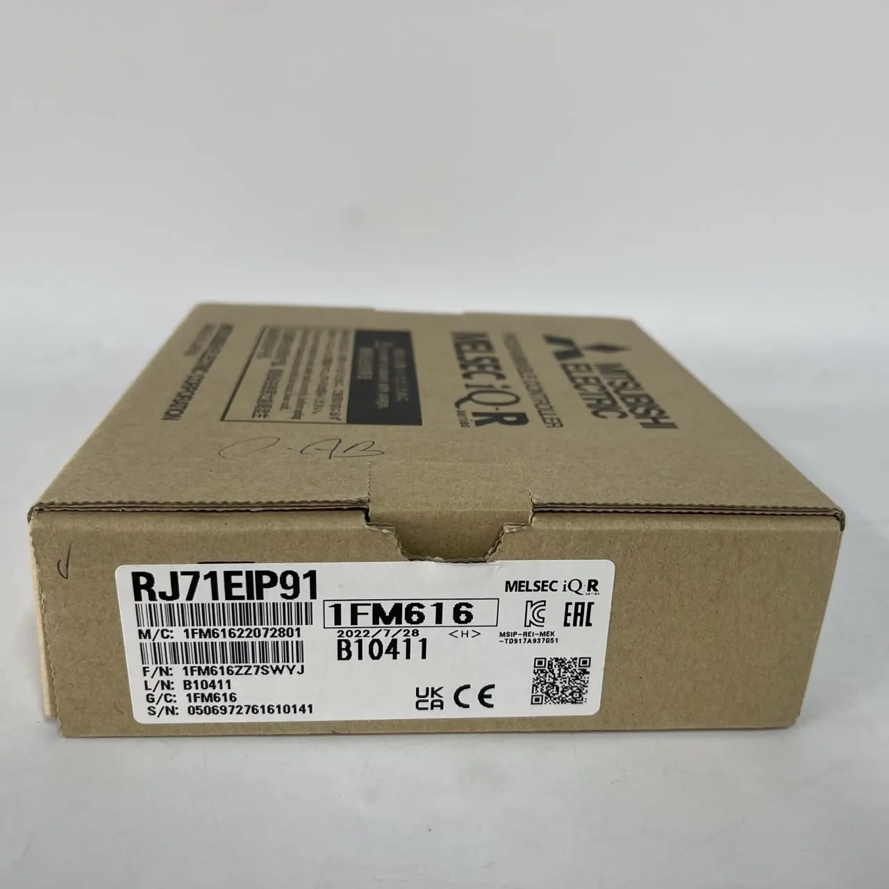 Mitsubishi MELSEC iQ-R Series Ethernet Module RJ71EIP91 Mitsubishi MELSEC iQ-R Series Ethernet Module RJ71EIP91