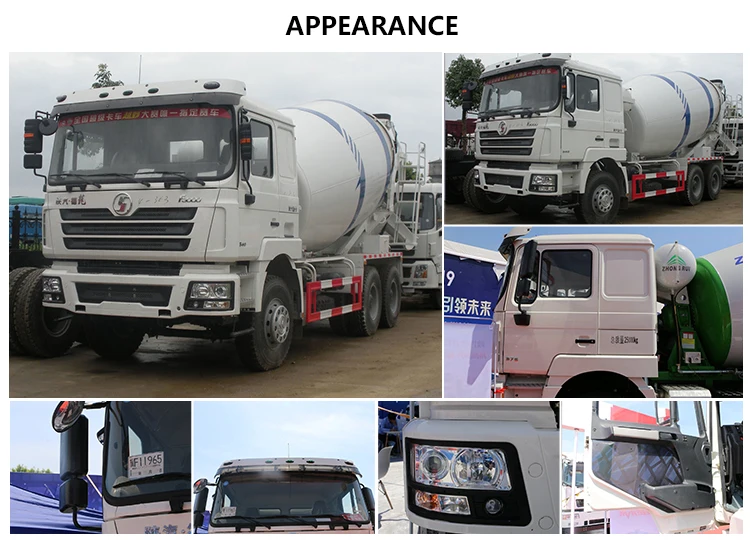 Concrete Mixer Truck Shacman X3000 8x4 Shacman Concrete Mixer Truck