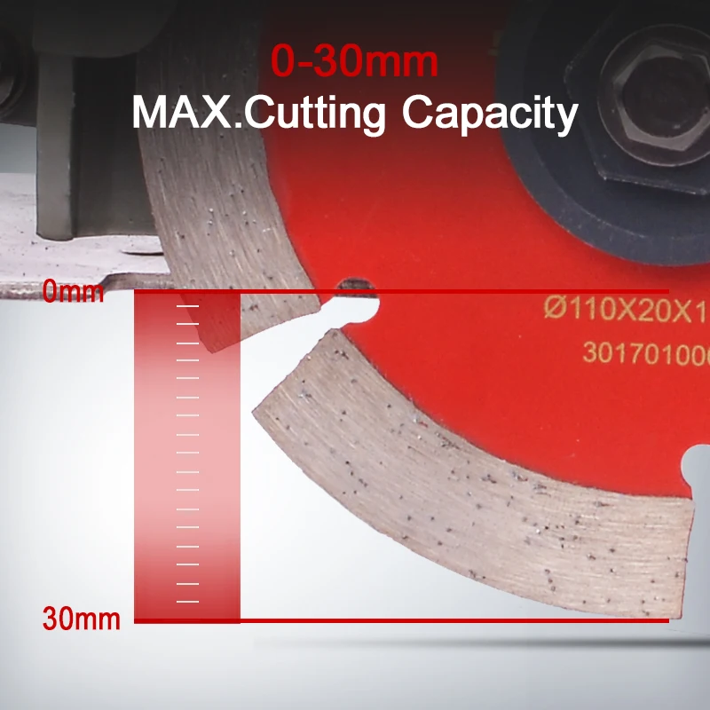 Dong Cheng High Power 1800W Tile Saw Electric Stone Cutting Machine Marble Saw Cutter