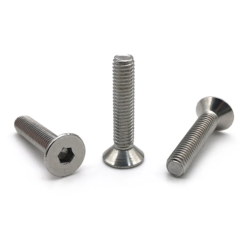 Tornillos hexagonales de cabeza plana Tornillo de cabeza hexagonal Tornillos de cabeza hexagonal Tuercas para la industria de m&aacute;quinas para electrodom&eacute;sticos con caja de almacenamiento