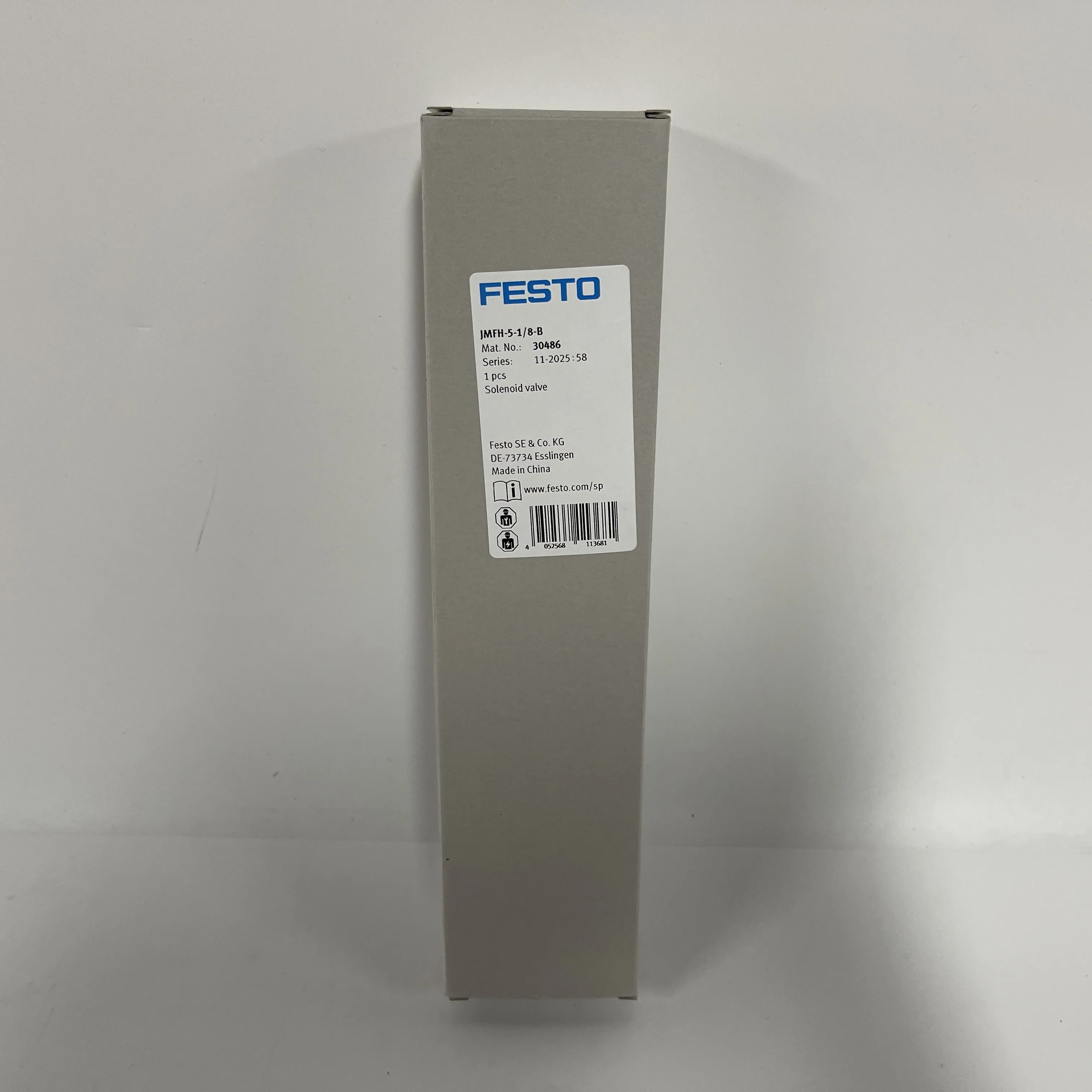 FESTO Solenoid Valve JMFH-5-1/8-B 30486