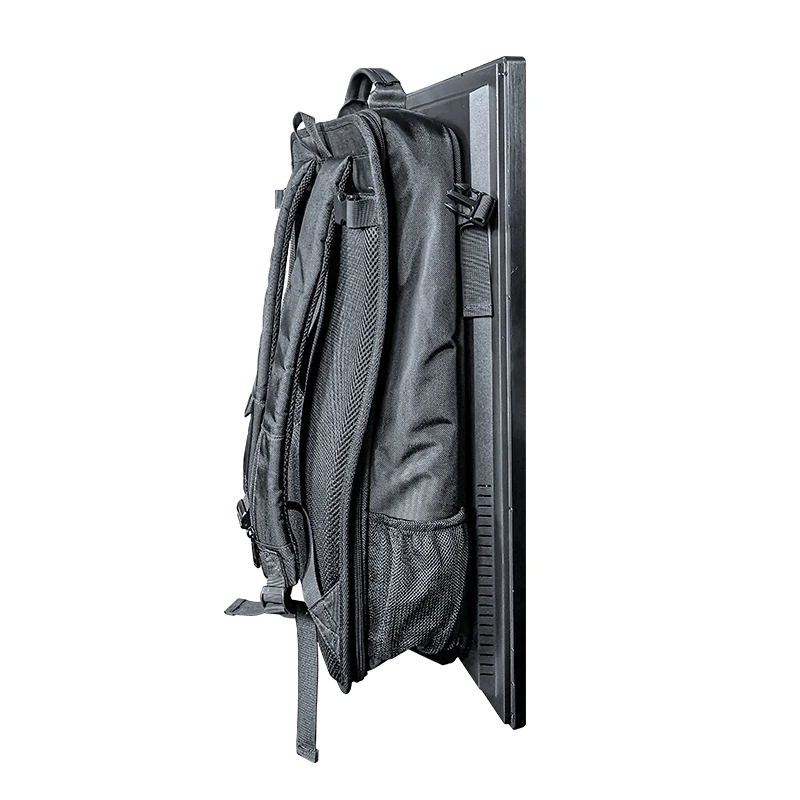 Backpack Walking Billboard 27 Inch Indoor Outdoor Android LCD Advertising Players Mobile Digital Signage Display