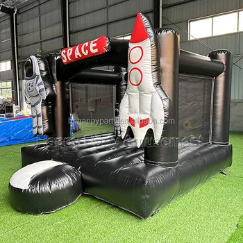 Commercial pvc blow up space inflatable jumper kids bounce house party