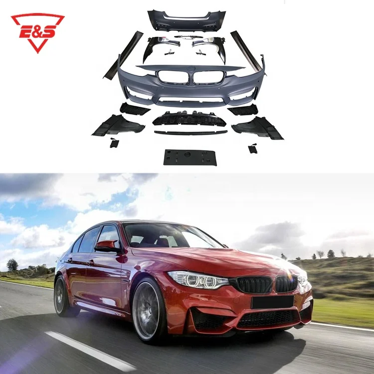 Wholesale Automotive Parts Body Kits For Bmw 3 Series F30 Refitted M3 ...