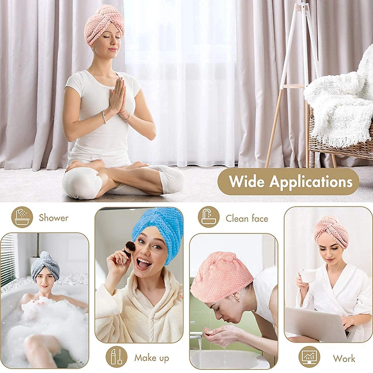 Custom Personalized Spa Women''s Super Absorbent Quick Dry Soft Magic ...
