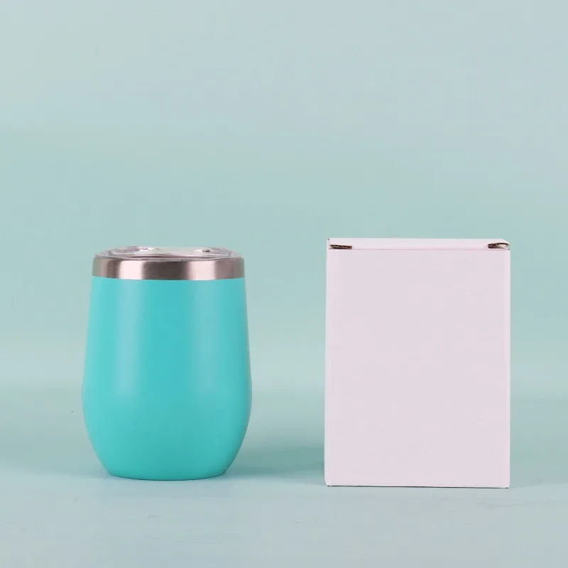 Wholesale Custom 12oz Stainless Steel Tumbler Vacuum Insulated Travel Mug for Hot Cold Drinks Outdoor Car Office Gift