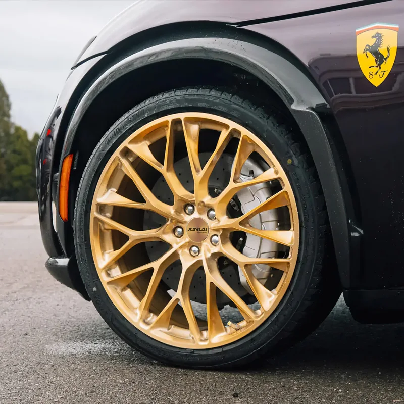 XL 1-Piece Monoblock Deep Dish Gold Rim Concave Custom Forged Wheel 5x114.3 5x120 5x112 Car Alloy Wheels for bmw Audi Porsche - Image 6